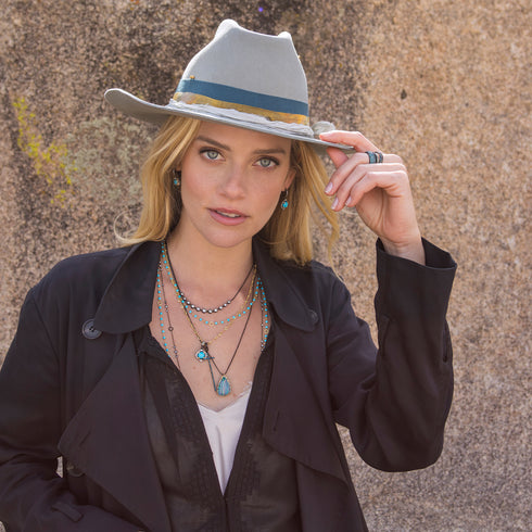 stack with blue diamond, black gold cousins from<br>shop the look > escape <span class='visuallyhidden'>Text, call 323-404-2959 for shopping help.</span>